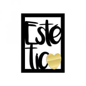 QUADRO DECORATIVO ESTÉTICA - ESTETICA ELITE