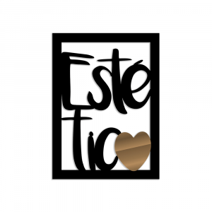 QUADRO DECORATIVO ESTÉTICA - ESTETICA ELITE