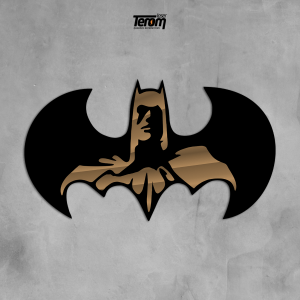 QUADRO DECORATIVO GEEK  - BATMAN