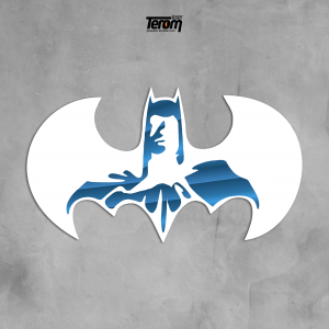 QUADRO DECORATIVO GEEK  - BATMAN