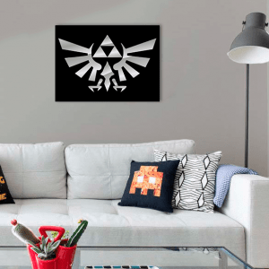 QUADRO DECORATIVO GEEK  - FÊNIX ZELDA