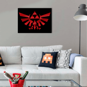 QUADRO DECORATIVO GEEK  - FÊNIX ZELDA