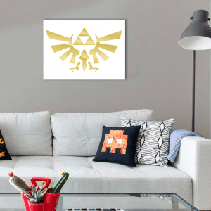 QUADRO DECORATIVO GEEK  - FÊNIX ZELDA