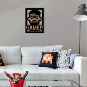 QUADRO DECORATIVO GEEK  - GAMER