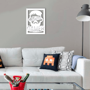 QUADRO DECORATIVO GEEK  - GAMER