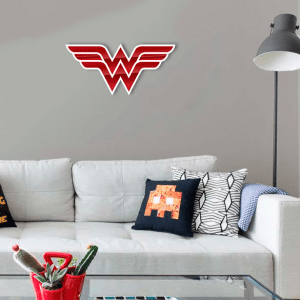 QUADRO DECORATIVO GEEK  - MULHER MARAVILHA