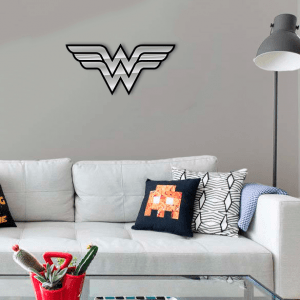 QUADRO DECORATIVO GEEK  - MULHER MARAVILHA