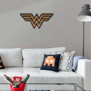 QUADRO DECORATIVO GEEK  - MULHER MARAVILHA