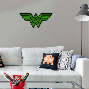 QUADRO DECORATIVO GEEK  - MULHER MARAVILHA