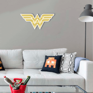 QUADRO DECORATIVO GEEK  - MULHER MARAVILHA