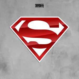 QUADRO DECORATIVO GEEK  - SUPER HOMEM