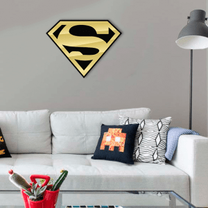 QUADRO DECORATIVO GEEK  - SUPER HOMEM