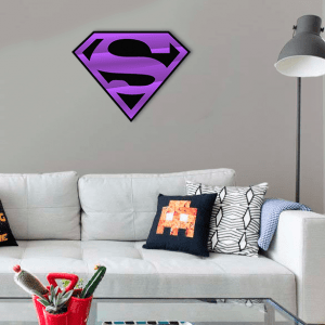 QUADRO DECORATIVO GEEK  - SUPER HOMEM