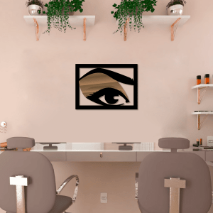 QUADRO DECORATIVO MAKEUP - SOMBRA 01