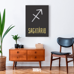 QUADRO DECORATIVO - SIGNOS SAGITÁRIO