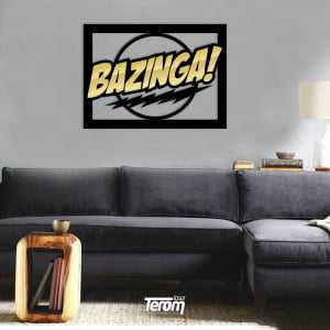 QUADRO DECORATIVO THE BIG BANG THEORY - BAZINGA! - ELITE