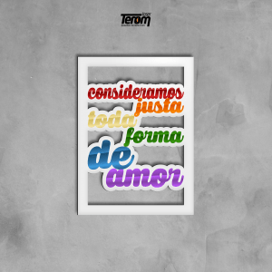 QUADRO LGBT - TODA FORMA DE AMOR