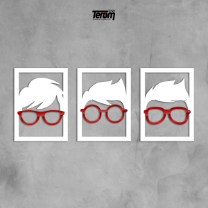 QUADROS DECORATIVOS GEEK - NERDS