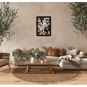 QUADRO DECORATIVO HARAS - CAVALO ABSTRATO