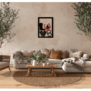 QUADRO DECORATIVO HARAS - LOVE CAVALEIRO 2