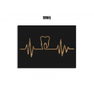 QUADRO DE ODONTOLOGIA - BATIMENTO + DENTE